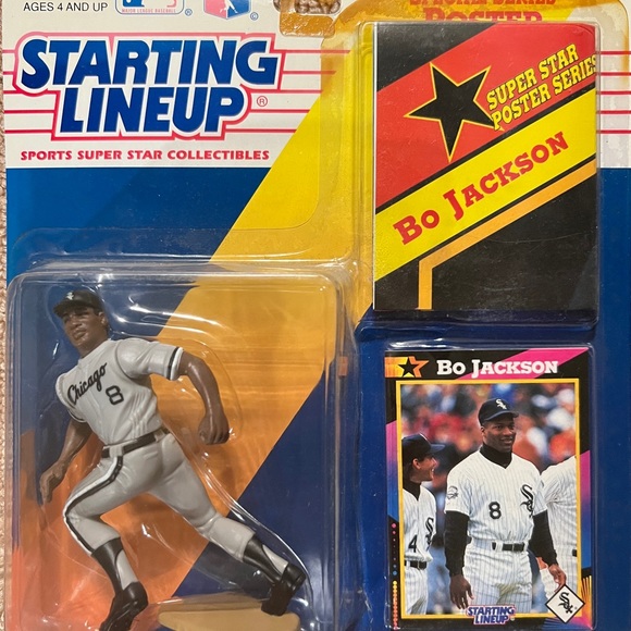 Bo Jackson Baseball Starting Lineup Combo - Picture 3 of 3